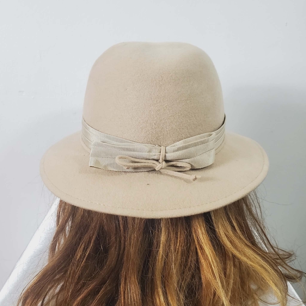 Vintage Lancaster 100% Wool Felt Hat Made In USA